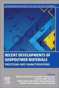 Recent Developments of Geopolymer Materials_cover