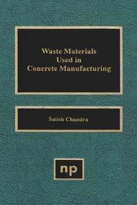 Waste Materials Used in Concrete Manufacturing_cover