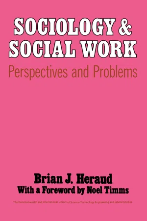 Sociology and Social Work