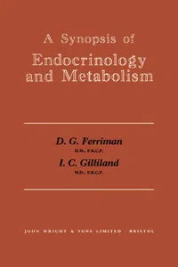 A Synopsis of Endocrinology and Metabolism_cover