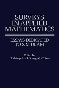 Surveys in Applied Mathematics_cover