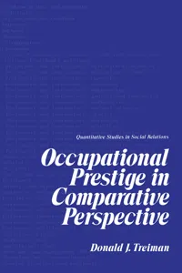 Occupational Prestige in Comparative Perspective_cover