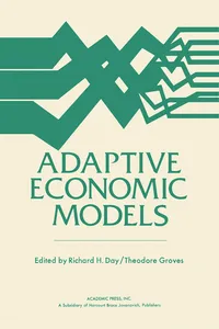 Adaptive Economic Models_cover