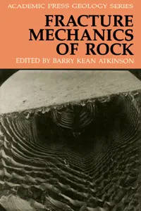 Fracture Mechanics of Rock_cover