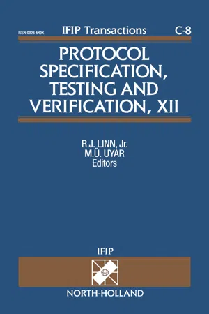 Protocol Specification, Testing and Verification, XII
