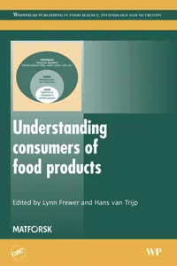 Understanding Consumers of Food Products_cover