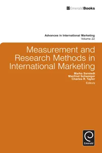 Measurement and Research Methods in International Marketing_cover