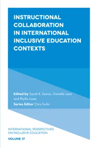 Instructional Collaboration in International Inclusive Education Contexts_cover