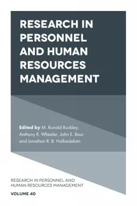 Research in Personnel and Human Resources Management_cover