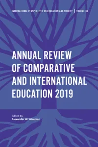 Annual Review of Comparative and International Education 2019_cover