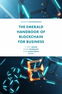 The Emerald Handbook of Blockchain for Business_cover