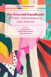 The Emerald Handbook of Public Administration in Latin America_cover