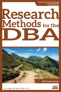 Research Methods for the DBA_cover