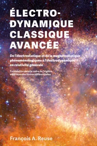 Électrodynamique classique avancée_cover