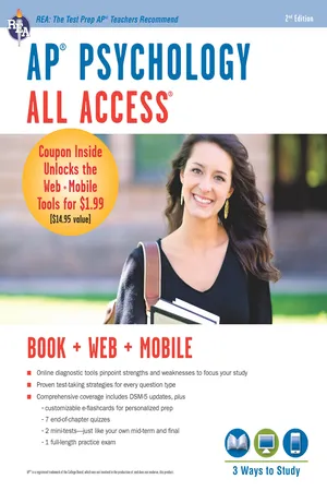 AP&reg; Psychology All Access Book + Online + Mobile