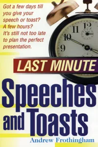 Last Minute Speeches and Toasts_cover