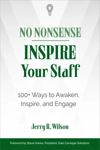 No Nonsense: Inspire Your Staff_cover