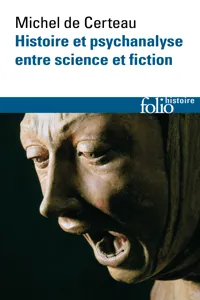 Histoire et psychanalyse entre science et fiction_cover