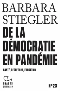 Tracts - De la démocratie en Pandémie_cover