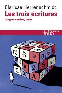 Les trois écritures. Langue, nombre, code_cover