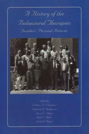 History of the Behavioral Therapies