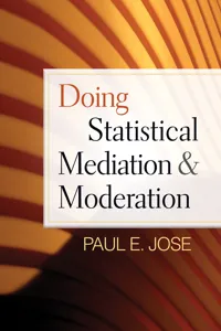 Doing Statistical Mediation and Moderation_cover