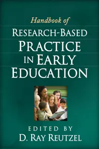 Handbook of Research-Based Practice in Early Education_cover