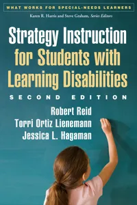 Strategy Instruction for Students with Learning Disabilities_cover