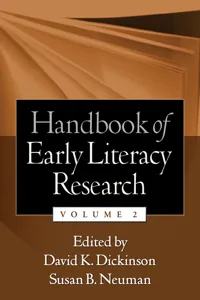 Handbook of Early Literacy Research, Volume 2_cover