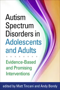 Autism Spectrum Disorders in Adolescents and Adults_cover
