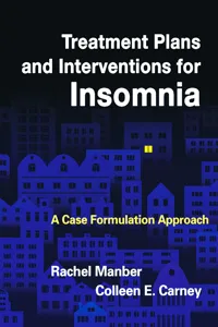 Treatment Plans and Interventions for Insomnia_cover