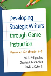Developing Strategic Writers through Genre Instruction_cover
