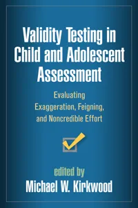 Validity Testing in Child and Adolescent Assessment_cover