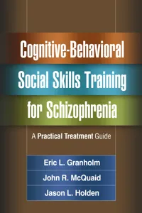 Cognitive-Behavioral Social Skills Training for Schizophrenia_cover