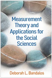 Measurement Theory and Applications for the Social Sciences_cover