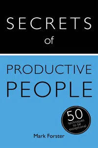 Secrets of Productive People_cover
