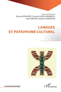 Langues et patrimoine culturel_cover