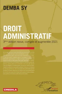 Droit administratif. 3ème édition revue, corrigée et augmentée 2021_cover