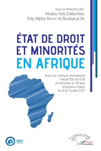 État de droit et minorités en Afrique_cover