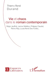 Vie et chaos dans le roman contemporain_cover