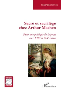 Sacré et sacrilège chez Arthur Machen_cover