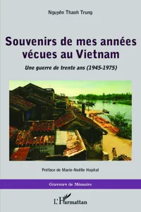 Souvenirs de mes années vécues au Vietnam_cover