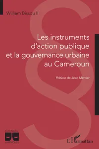 Les instruments d'action publique et la gouvernance urbaine au Cameroun_cover