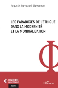 Les paradoxes de l'éthique dans la modernité et la mondialisation_cover