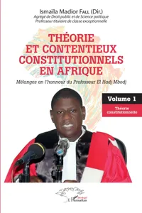 Théorie et contentieux constitutionnels en Afrique_cover