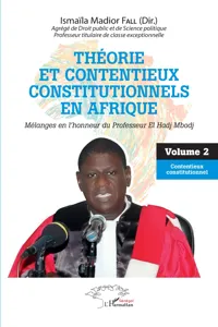 Théorie et contentieux constitutionnels en Afrique_cover