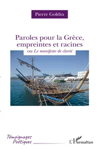 Paroles pour la Grèce, empreintes et racines_cover