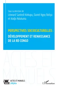 Perspectives socioculturelles : développement et renaissance de la RD Congo_cover