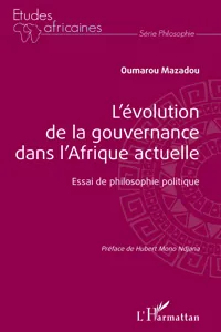 L'évolution de la gouvernance dans l'Afrique actuelle_cover