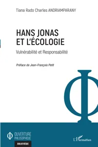 Hans Jonas et l'écologie_cover